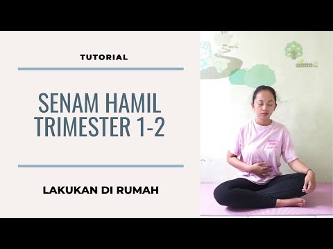 Panduan Mudah Senam Hamil Trimester 1 - 2 di rumah