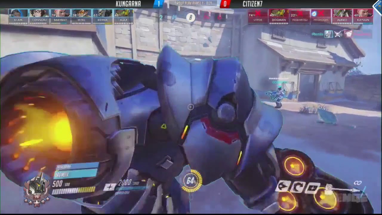 Citizen7 vs Kungarna - BO3 Game 2 @Népal - Day 4 - Overwatch Winter Premiere