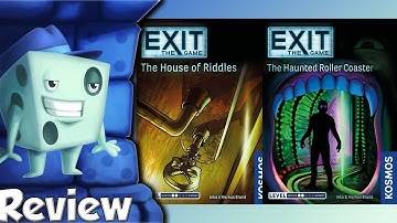 Exit: The Game – The Haunted Roller Coaster & The House of Riddles Review - with Tom Vasel