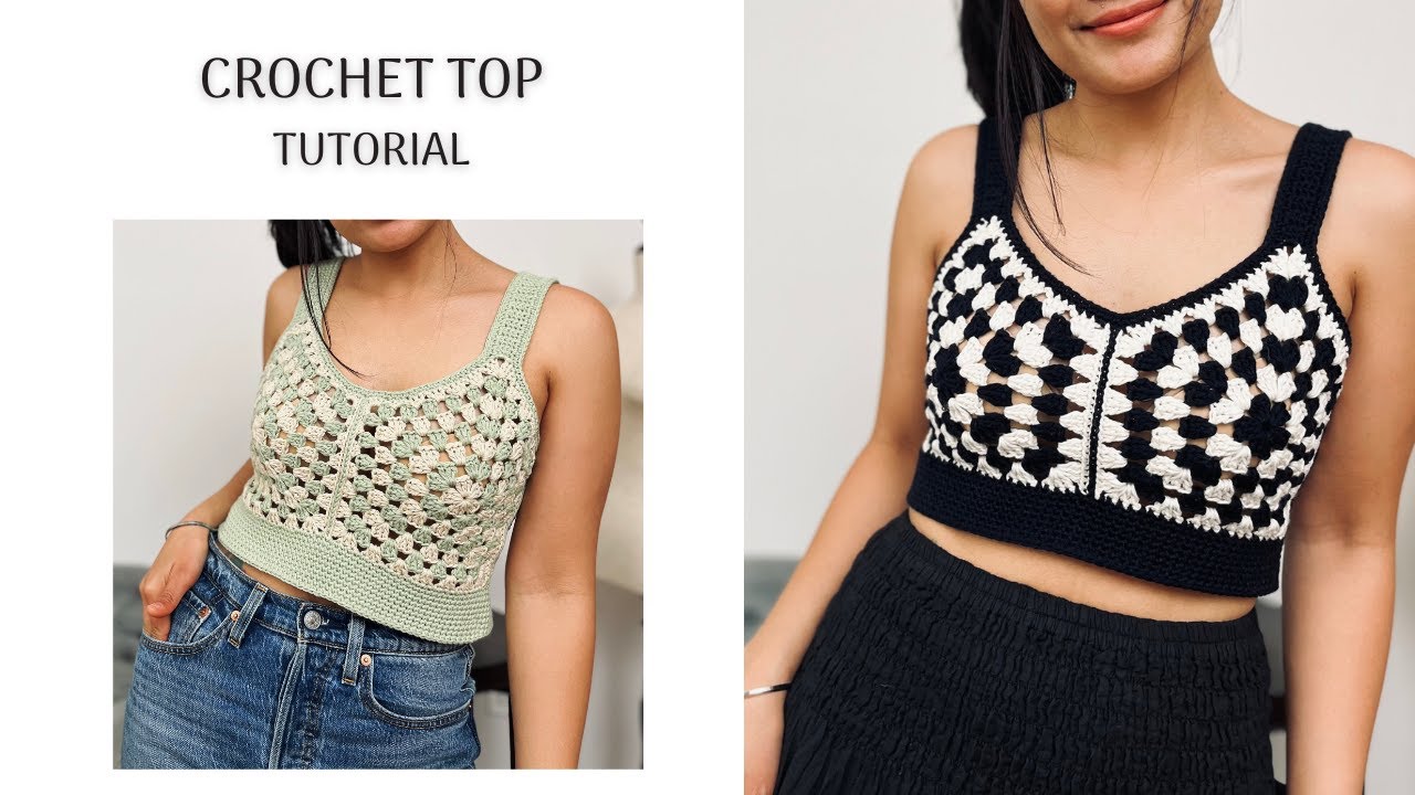 DIY Crochet Pentagon Top - Easy Summer Pattern 