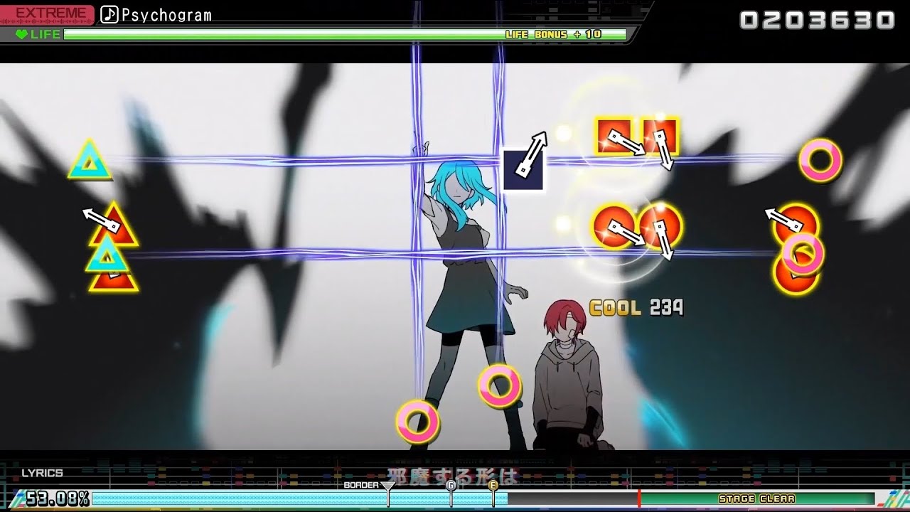 ☆8 EX PERFECT Psychogram サイコグラム [Yandere Song Pack] Project Diva MM+ ...