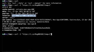 Linux Tutorials Using curl part1