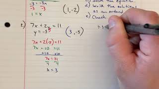 5-3 Solving Systems using Simple Substitution