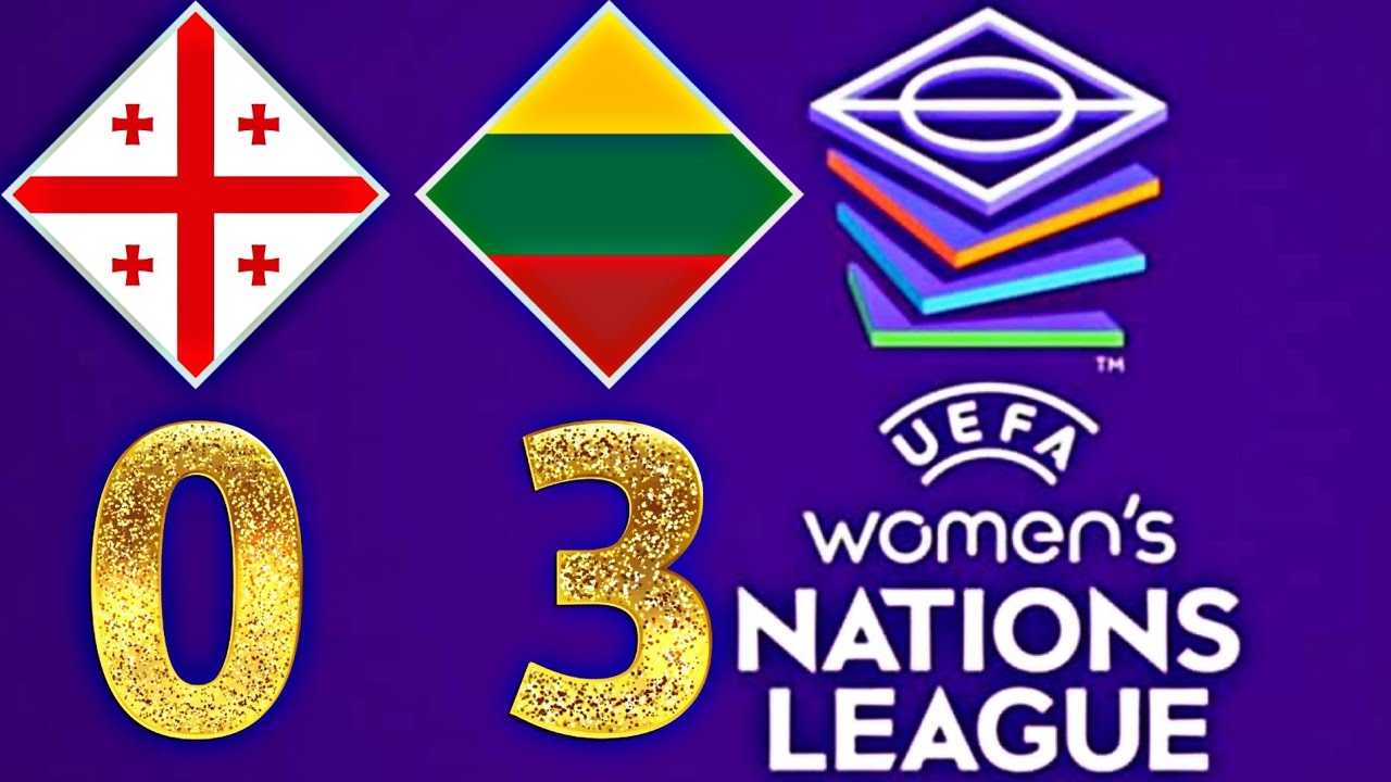 Georgia 0-3 Lithuania | Women's Nations League - YouTube
