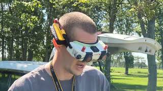 Famous "Real Person" Eric Karsten reacts to flying HDZero Goggles Profile
