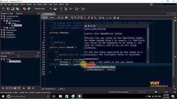 JAVA 23 - HƯỚNG DẪN HÀM CHARAT