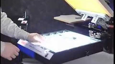 Demo Video For Screen Printing System By Printa Systems