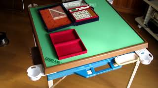 麻雀卓制作、ありあわせのものと100均材料で
