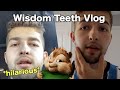 i got my WISDOM TEETH removed (vlog)