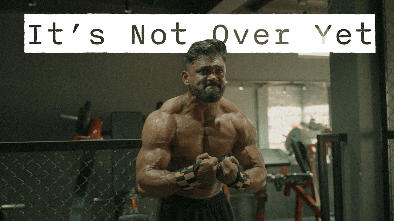It's Not Over Yet | GYM MOTIVATION VIDEO | SONY A7IV
