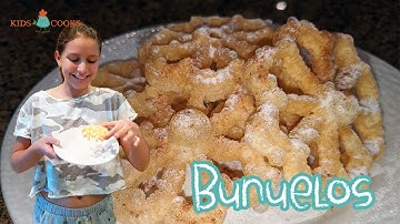 How To Make Mexican Buñuelos | Traditional Mexican Dessert Cooking Lesson | Kids Are Great Cooks