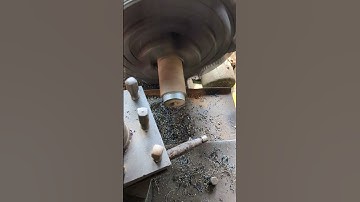Bush made : Lathe Magic #asmr #shortsfeed #machine #lathe #engineering