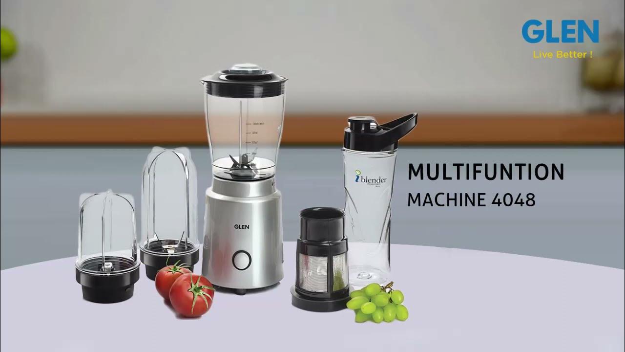 Glen 4048 Multifunction Active Blender 4 Jars YouTube