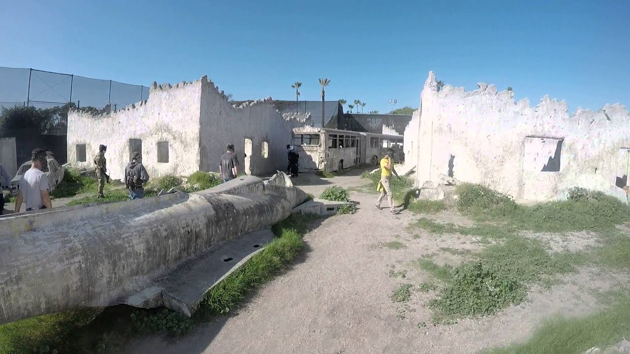 Hollywood park paintball in bellflower California YouTube