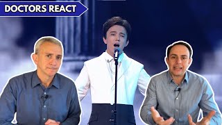 Doctors React  Dimash Qudaibergen's Ave Maria (THAT FALSETTO IS WORRYING)