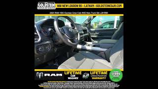 2026 RAM 1500 Express Crew Cab 4WD New Truck Stk L261R88
