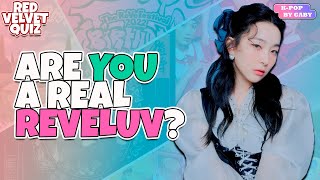 ARE YOU A REAL REVELUV? | RED VELVET QUIZ | KPOP GAME (ENG/SPA)