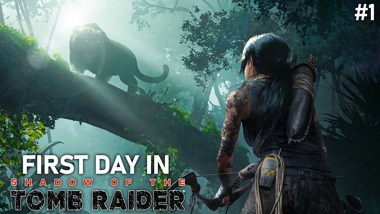 SHADOW OF THE TOMB RAIDER DAY 1 | LARA CROFT IS AMAZING 😍 | TOMB RAIDER LIVE
