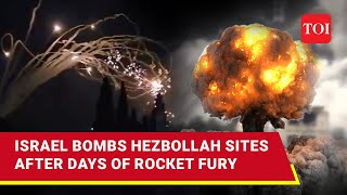 Bombs At Hezbollah's Doorstep: IDF Destroys Key Sites In South Lebanon I Details