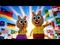 Flags of the World Song 🌍 दुनिया के झंडे सीखो! (Duniya Ke Jhande) | Hello Pofy - Hindi