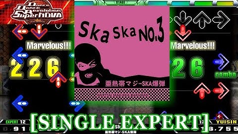 【DDR SN】 Ska Ska No.3 [SINGLE EXPERT] 譜面確認＋Clap＋Play