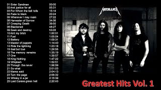 Metallica Greatest Hits Vol. 1 - Cliff & Jason Era