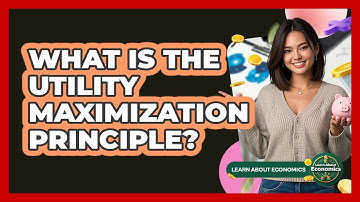 What Is The Utility Maximization Principle?
