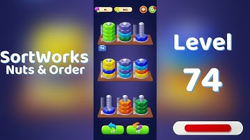SortWorks Nuts & Order Level 74 Walkthrough | SortWorks Level 74 | Go Answer