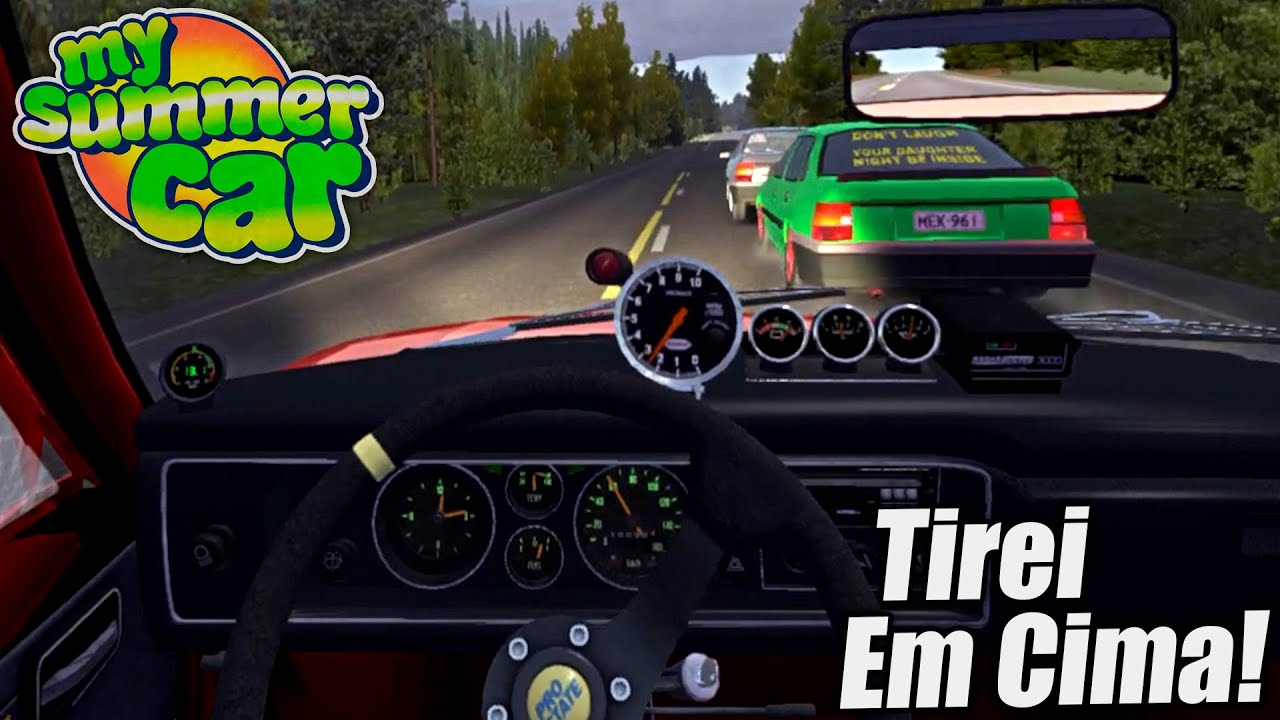 Quase Bati o carro na traseira do Tuts Tuts - My Summer Car 2022 #22