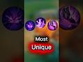 Most Unique Skills In Mlbb #MLBBCreator #MLBBNinja