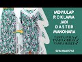 Cara Membuat Baju Daster | Home Dress dari Rok Panjang