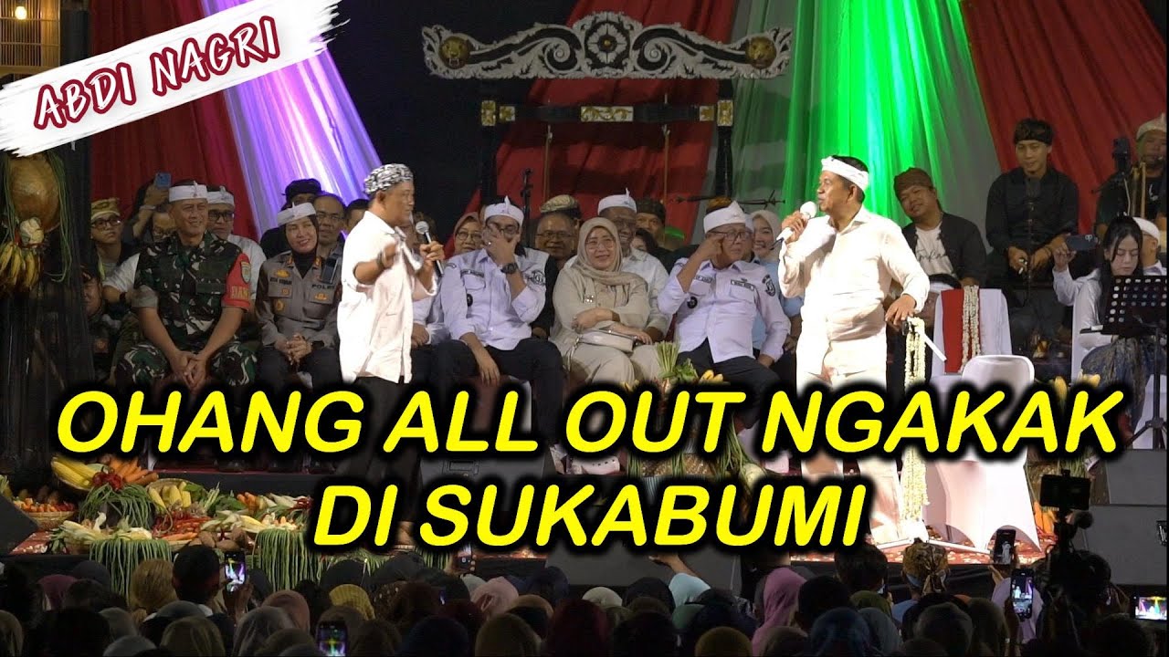 OHANG ALL OUT DIELU-ELUKAN PULUHAN RIBU PENONTON SUKABUMI NGAKAK HABIS