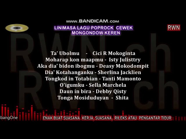 Kumpulan Lagu PopRock Cewek Mongondow - Lagu Bolaang Mongondow Cewek keren class=