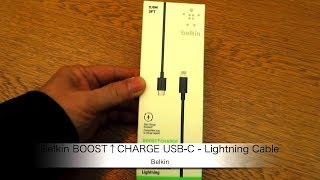 Belkin BOOST↑CHARGE USB C   Lightning Cable