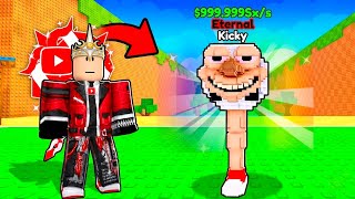 I Spent $97,567,231 ROBUX in Kick a Lucky Block...