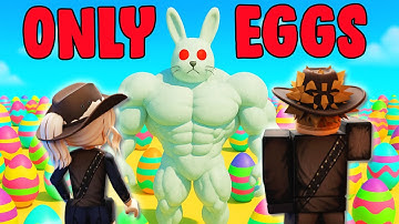 Can You BEAT Dead Rails Using ONLY EASTER EGGS?