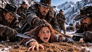 Six Men Hunted Her Through the Montana Wilderness… Until a Mountain Man Found Her | Wild West Story.