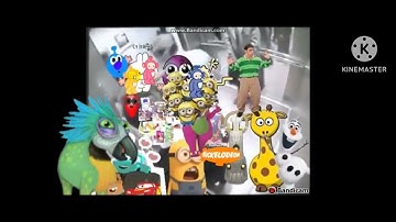 Harold scared from many people in the elevator add round 11