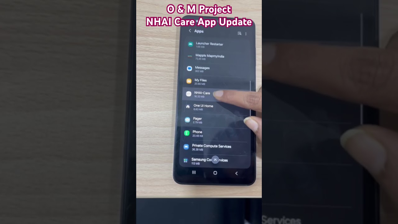 Обновление приложения NHAI Care | Проект технического обслуживания и эксплуатации | Служба скорой...