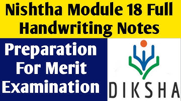 Nishtha Module 18 Notes | Module 18 Notes | Nishtha Training Module 18 Complete Handwriting Notes👍👍