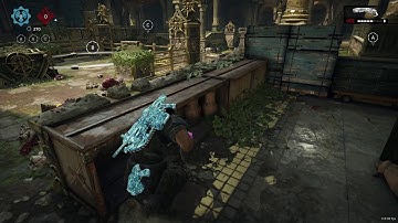 Wrap around wall reaction shot