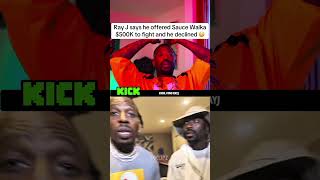 Ray J made Sauce Walka an offer 👀 #rayj #adrienbroner #deenthegreat #saucewalka #kickclips