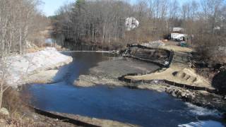 Winnicut River Dam Removal Time-Lapse