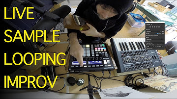 Live Sample Looping with Maschine and a Kalimba