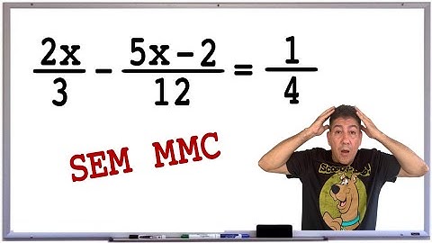 🔥 Solução (sem MMC) de EXPRESSÃO ALGÉBRICA com FRAÇÕES - Prof Robson Liers - Mathematicamente