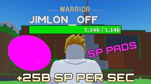 HOW TO GET SP FAST WITH SP PADS (every second add 1 skill point) - JIMLON