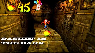 Crash Bandicoot Respun - level 10 Dashing In the Dark