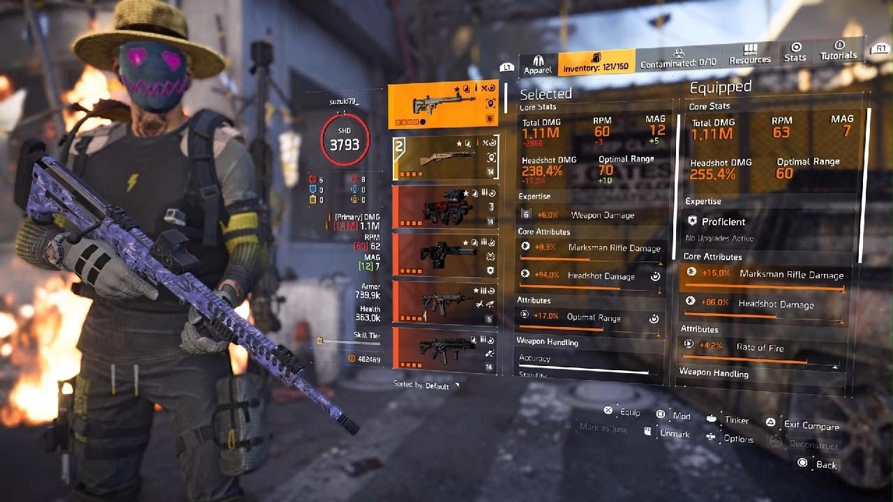 Tom Clancy's The Division 2_202503 Potomac hot shot build - YouTube