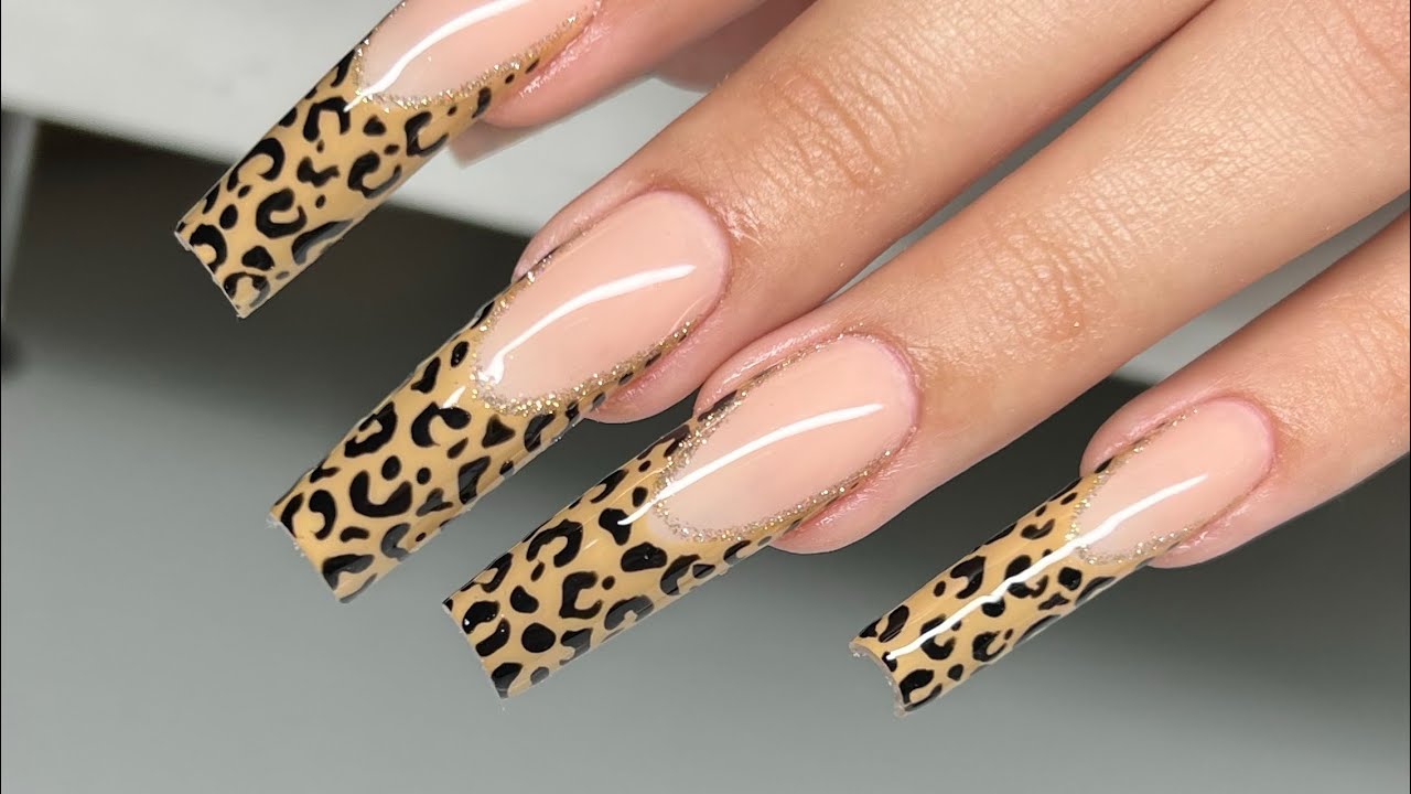 Leopard Print Nail Art Guide · How To Paint An Animal Nail · Beauty on Cut  Out + Keep