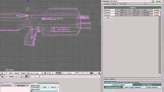 Weapon Animations in Blender - Armature 2 of 2